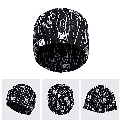 Fairy Tale Shop Knit Hat Outdoor Winter Cycling Caps Windproof Warm Hats Sport Riding Bicycle Beanies Skiing Accessories Snowboard Headwear Women Men_3-02_One Size