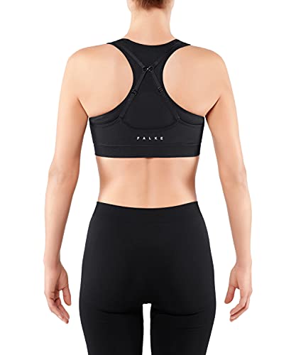 Falke Sport BH Cross Back Sujetador Deportivo, Mujer, Negro, XS