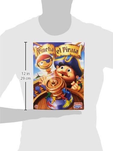 Falomir- Pincha el Pirata Juego de Mesa, Multicolor, única (646476)