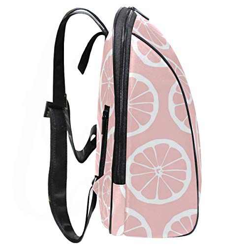 FANTAZIO Mochila de viaje de toronja rosa, delgada, duradera, para niños