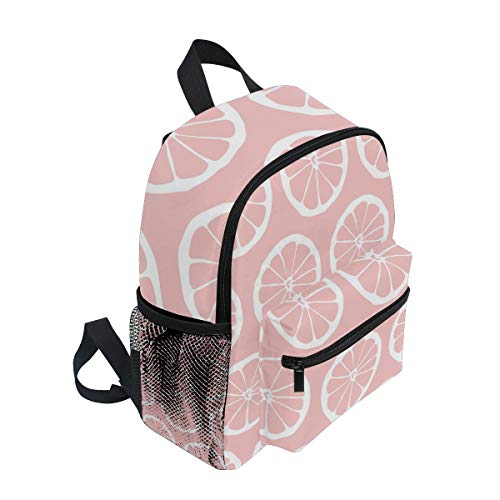 FANTAZIO Mochila para niños, Color Rosa toronja