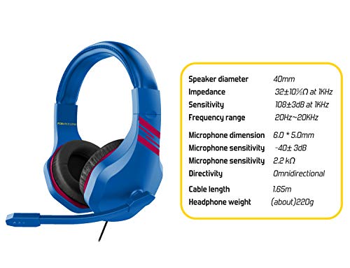 FC Barcelona Auriculares gaming accesorio gamer para PS4, PS4 Pro, Xbox One, PC