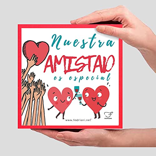 fedriani Pack Amistad ❤ Regalo Original para Amigos y Amigas Especiales❤ “Nuestra Amistad es Especial”