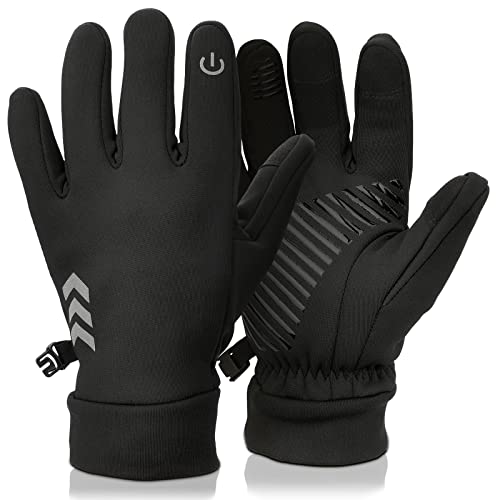 Fengzio Guantes de Invierno para niños Guantes Deporte Invierno de Niños - Mitones Pantalla Táctil Antideslizante Infantil para Fútbol Sport Ski Juego Ciclismo Escalar Deporte al Aire Libre