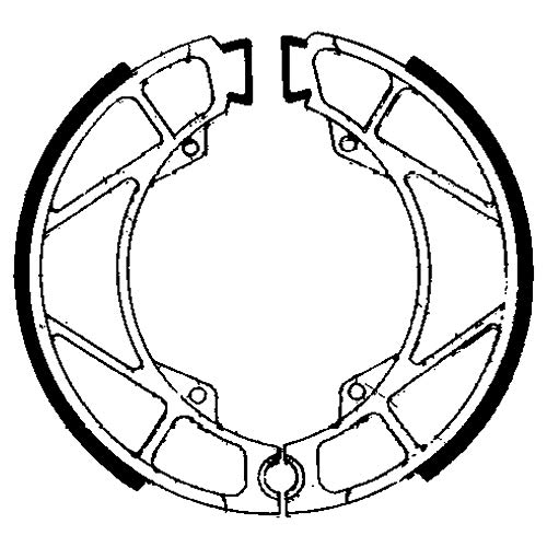 Ferodo mordaza de freno fsb781 (frenos a Tambor y mordazas)/Brake Shoes fsb781 (Brake Drum And Clamping Jaws)