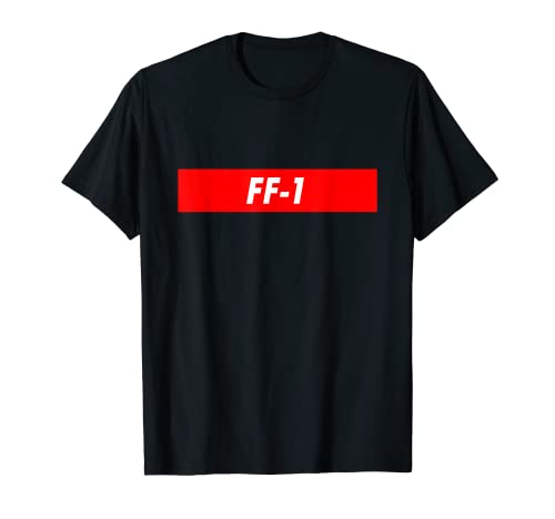 FF-1 Caja Roja Logo Divertido Camiseta