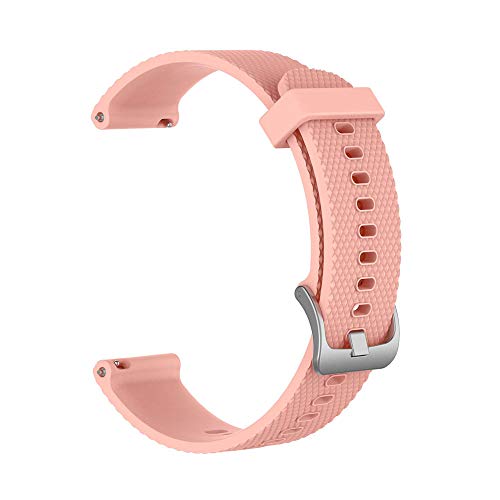 Ficocean Correa de Reloj Compatible para Polar Ignite, Pulsera de Silicona Brazalete de Repuesto Banda de Deportes Correa de Muñeca para Polar Ignite (Rosa, S)