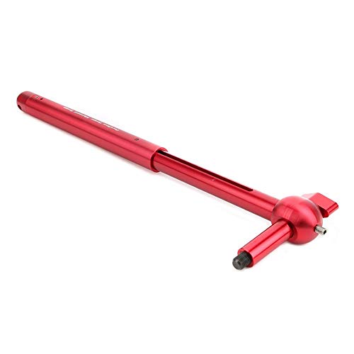 Fictory Herramientas de calibración de Bicicletas: Herramientas de calibración de Gancho de Cola de Bicicleta, indicador de alineación de suspensión de Cambio para Bicicleta de montaña(Rojo)