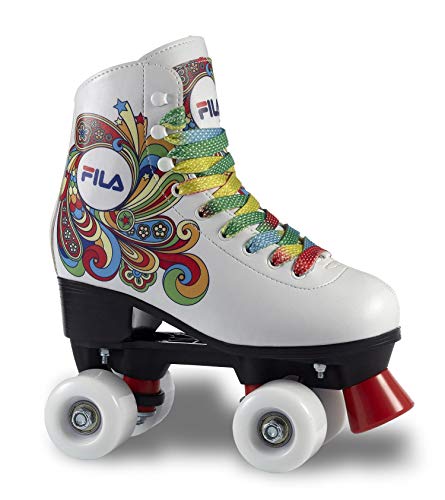 FILA SKATES Bella Patines, Adultos Unisex, Blanco, 30