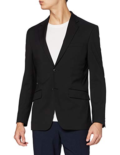 find. Chaqueta de Vestir de Corte Estándar Hombre, Negro (Black), 54R, Label: 44R