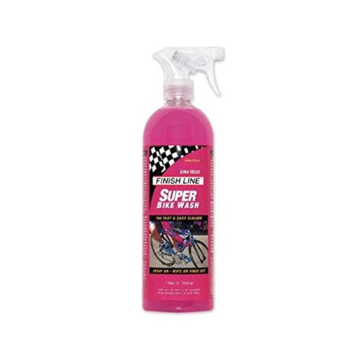 Finish Line Super Bike Wash One Color, botella de spray de mano de 34 onzas