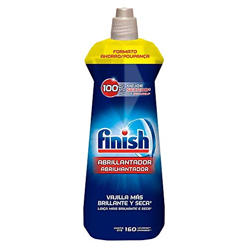 Finish Triplo Abrillantador Lavavajillas - Pack de 3 unidades x 800 ml - 480 lavados