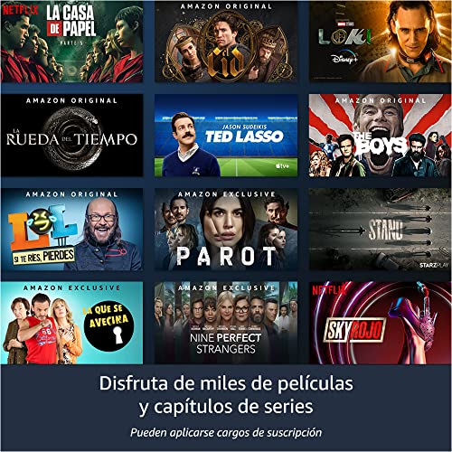 Fire TV Stick 4K con mando por voz Alexa (incluye controles para el televisor)