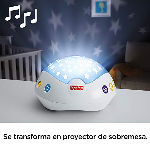 Fisher-Price Móvil Ositos Voladores - Producto para Bebés - 3 Opciones de Sonido - Con 3 Ositos - Control Remoto - Regalo para Bebés de 0+ Meses