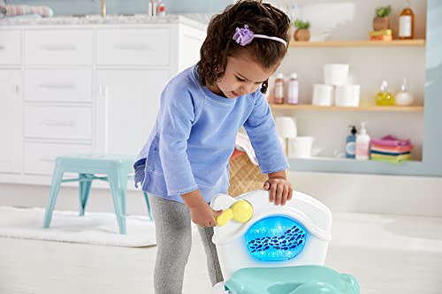 Fisher-Price Orinal océano aprende a ir al baño, para bebés y niños, con sonidos y luces (Mattel GWD37)
