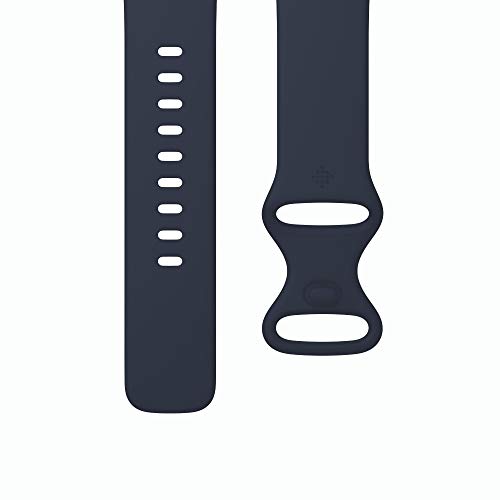 Fitbit Versa 3/Sense Watch Strap, Unisex-Adult, Azul Medianoche, Large