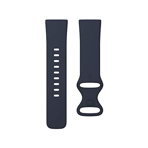 Fitbit Versa 3/Sense Watch Strap, Unisex-Adult, Azul Medianoche, Large