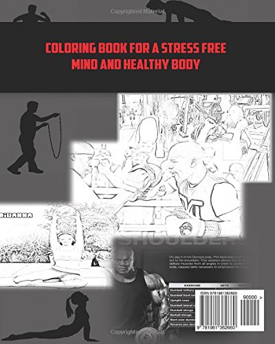 Fittest Coloring Book on Earth for a Stress Free 2018 Mind and Healthy Body: Beyonce, Usain Bolt, Bruce Lee, Conor Mcgregor, Ronaldo, Floyd ... Hugh Jackman (Wolverine), Jason Statham