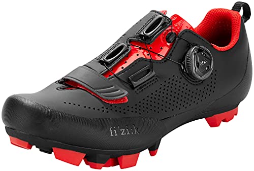 Fizik Terra X5 - Zapatillas Hombre - Rojo/Negro Talla del Calzado EU 45 2019