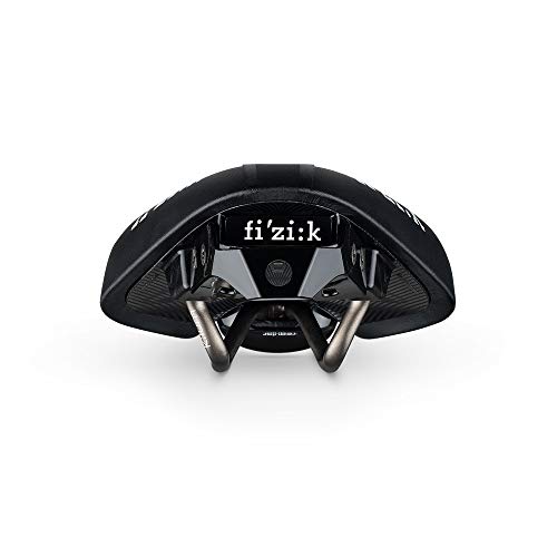 Fizik Transiro Mistica K:ium - Sillín de Bicicleta Unisex para Adulto, Color Negro y Blanco