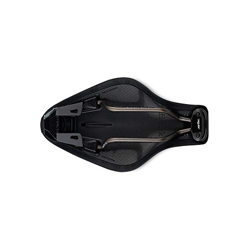 Fizik Transiro Mistica K:ium - Sillín de Bicicleta Unisex para Adulto, Color Negro y Blanco