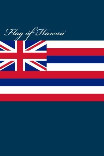 Flag of Hawaii: Journal; 160 Lined / ruled pages, 6x9 inch (15.24 x 22.86 cm) Laminated.