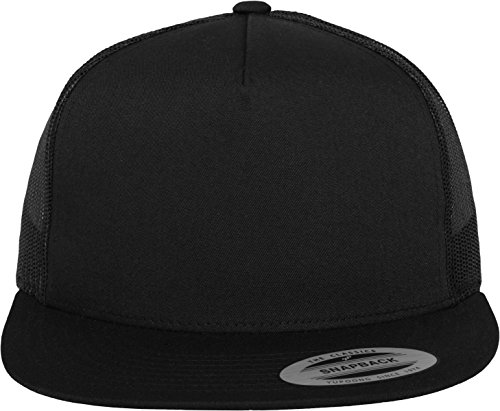 Flexfit Snapback - Gorra de béisbol, Talla única, Color Negro