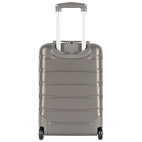 Flight Knight Maleta De Mano 55x35x20 cm Compatible con Vueiling, Iberia, RyanAir, Easyjet, Air Nostrum, Air Europa Entre Muchas Otras! Maleta Cabina 2 Ruedas ABS Maleta Trolley Ligera