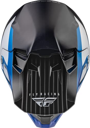 Fly Racing Casco Formula Carbon Prime 2022 (Azul/Blanco/Azul Carbono, XXL: