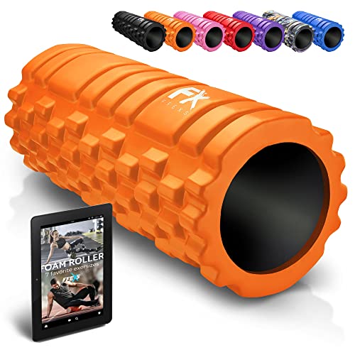 Foam Roller - Rodillo de Espuma para Terapia de Masaje – Para Masajes Muscular Fitness Pilates Yoga - La Mejor Herramienta para Deportivo - Tejido Profundo Liberación Miofascial y Alivio de Dolores