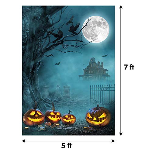 Fondo de Halloween y Estudio, 15 x 20 cm, para decoración de Fotos de Fiestas, Estudio de Fotos, manteles, cortain, Tela de Forro Polar Resistente.