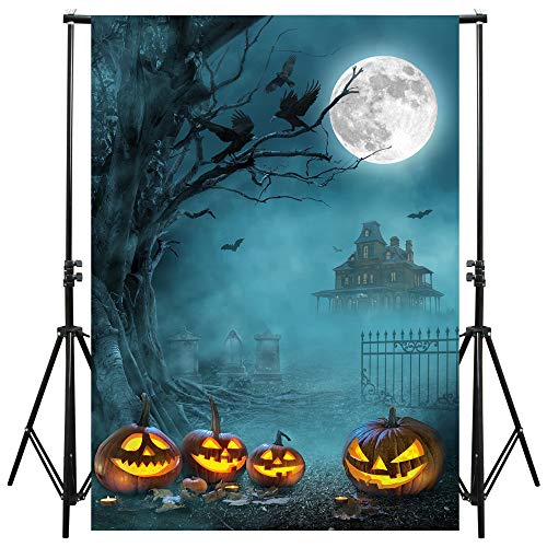 Fondo de Halloween y Estudio, 15 x 20 cm, para decoración de Fotos de Fiestas, Estudio de Fotos, manteles, cortain, Tela de Forro Polar Resistente.