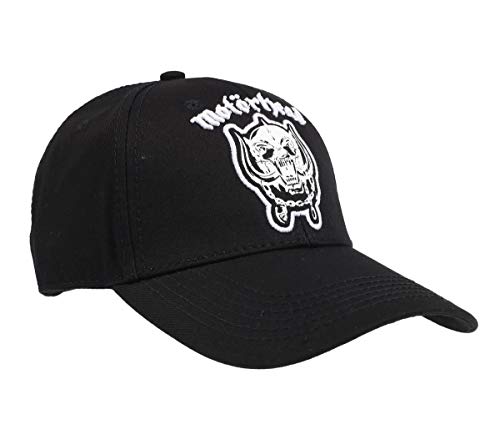 for-collectors-only Motörhead - Gorra de béisbol con logotipo bordado