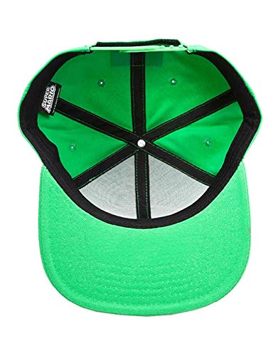 for-collectors-only Super Mario Cap Luigi Gorro L Original Nintendo Snapback Gorra Gorra