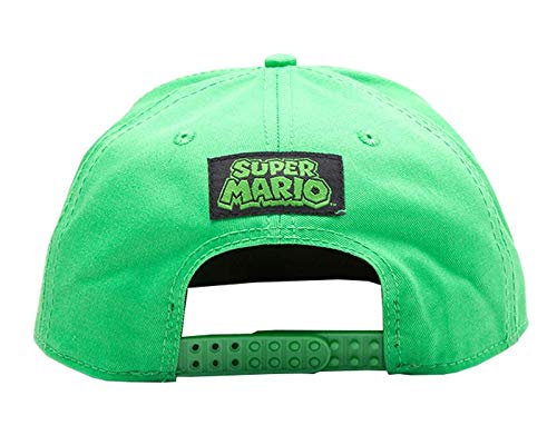 for-collectors-only Super Mario Cap Luigi Gorro L Original Nintendo Snapback Gorra Gorra