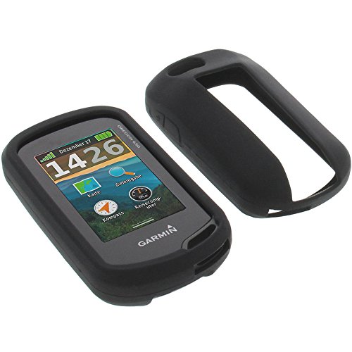 foto-kontor Funda para Garmin Oregon 750t Oregon 750 Protectora Silicona Carcasa protección Negra