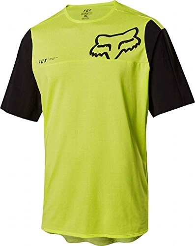 Fox Attack Pro SS Jersey, Amarillo/Negro, Tamaño M