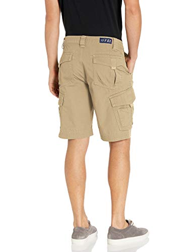 Fox Pantalones Cargo Cortos Slambozo 22 Inch Dark Khaki (30 Cintura = EU 44, Marron)