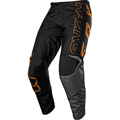 Fox Racing Pantalón de motocross SKEW 180 para hombre, negro, 32