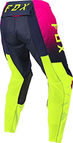 Fox Racing Pantalones de motocross para niños 180, amarillo fluorescente - VOKE, 28