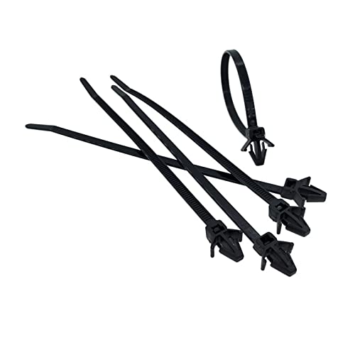 FPZHONG® Coches Monte Alambre Tie Clip Lanzable Nylon Tie Wrap Wrap Cable Sujeción Clips Autobloqueo Plastic Zip Lazo 1 0pcs