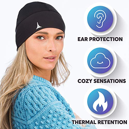 French Fitness Revolution - Gorro para Casco Skull Cap - Absorbe Sudor y Humedad, Elástico, Transpirable Mantiene Seco, Gorro Ciclismo de Cabeza Debajo Cascos, Máximo Rendimiento