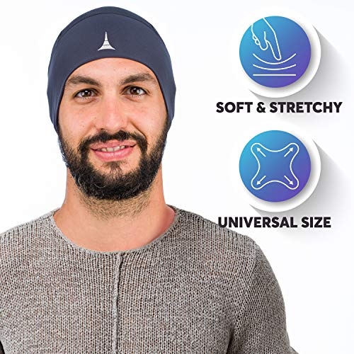 French Fitness Revolution - Gorro para Casco Skull Cap - Absorbe Sudor y Humedad, Elástico, Transpirable Mantiene Seco, Gorro Ciclismo de Cabeza Debajo Cascos, Máximo Rendimiento