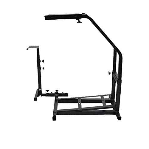 Frifer Soporte de volante para Logitech G920/G25/G27/G29, ajustable, con soporte para palanca de cambios, pedal de bicicleta de carreras, engranaje no incluido