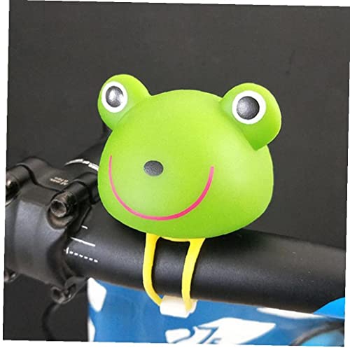 Froiny 2pc Bicycle Bell Kids Bike Bell Bell Small Hamster Duck Bells Head Light Bell Bike Bike Manillar Anillo Dibujos Animados Bell