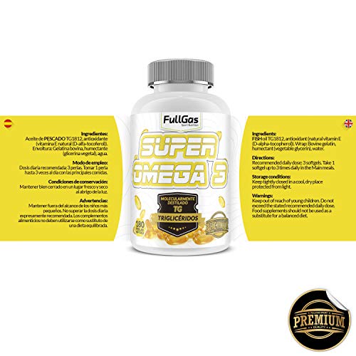 FullGas - OMEGA 3 180 Softgel