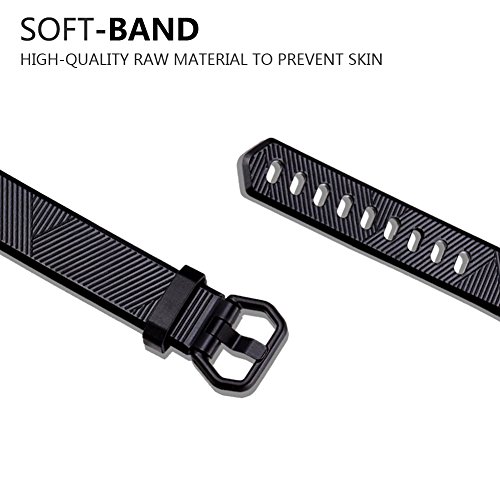 FunBand Correa para Fitbit Alta HR y Fitbit Alta, Edición Especial Soft Silicona Deportes Recambio de Pulseras Ajustable Reemplazo Accesorios para Reloj Fitbit Alta HR y Fitbit Alta