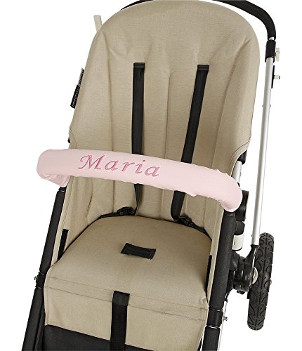 Funda barra seguridad para silla de paseo personalizada (Longitud 60 cm) tejido polipiel color a elegir