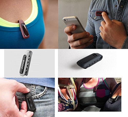 Funda con clip para Fitbit One, sin aparato, negro
