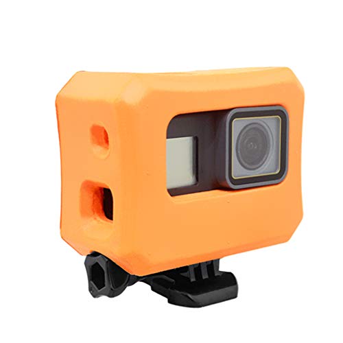 Funda Flotadora Carcasa Flotante Naranja para GOPRO Hero7 Black Hero7 Silver Hero7 White Hero 6 Hero 5